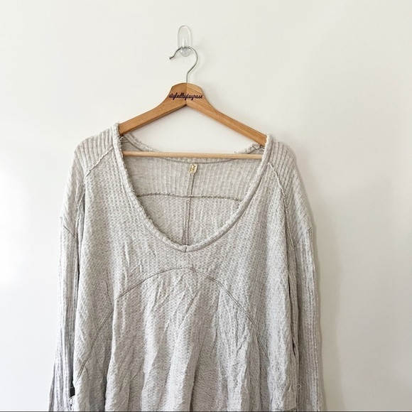 Free People Thermal Drippy Long Sleeve Top - Picture 3 of 11